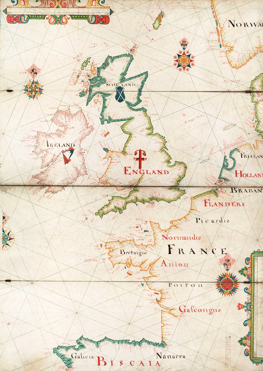Atlantische kusten van Europa, Noorwegen tot Finisterre door Nicholas Comberford