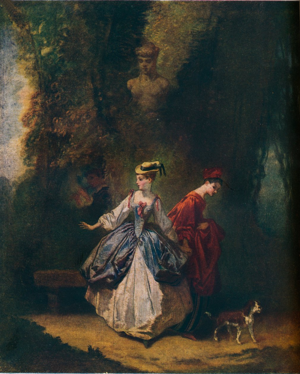 La Surpris, ca. 1847 door Nicholas Edward Gabe