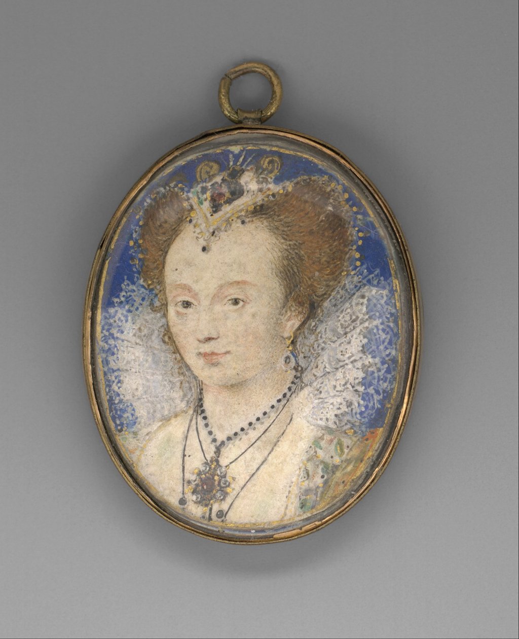 Portret van een Vrouw, c.1590 door Nicholas Hilliard