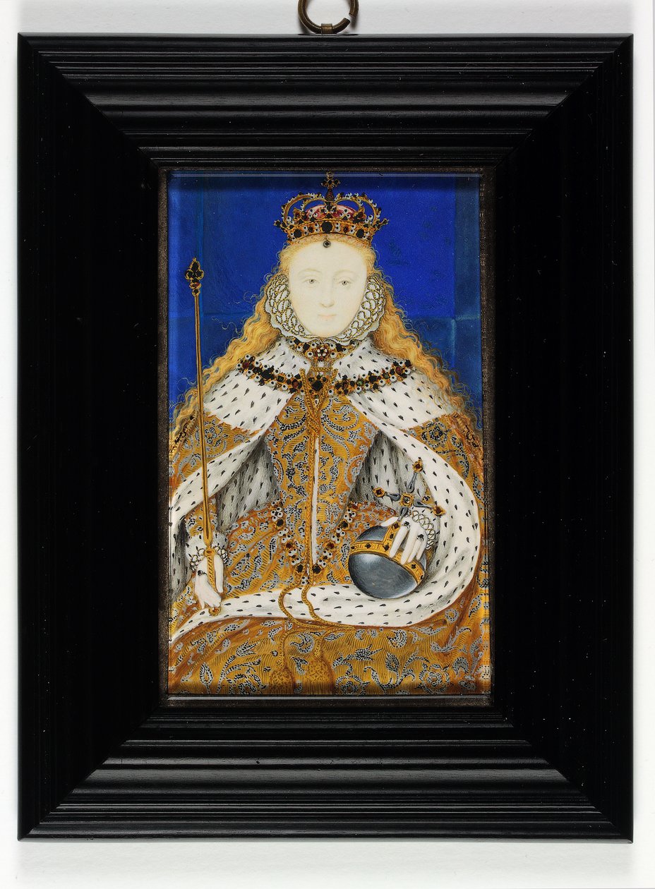 Koningin Elizabeth I door Nicholas Hilliard