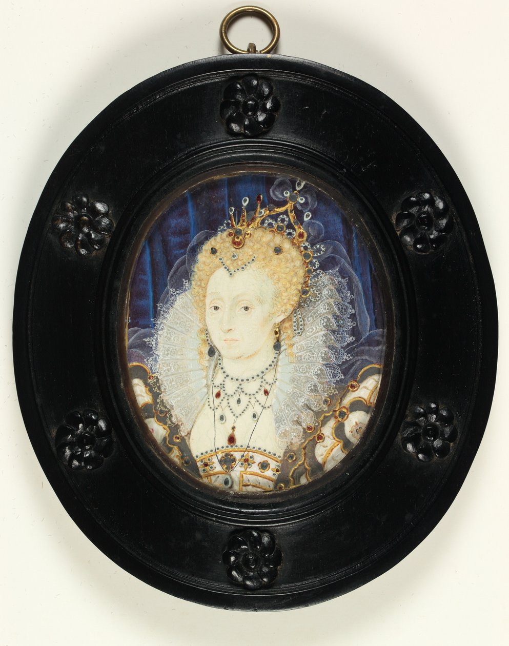 Koningin Elizabeth I door Nicholas Hilliard