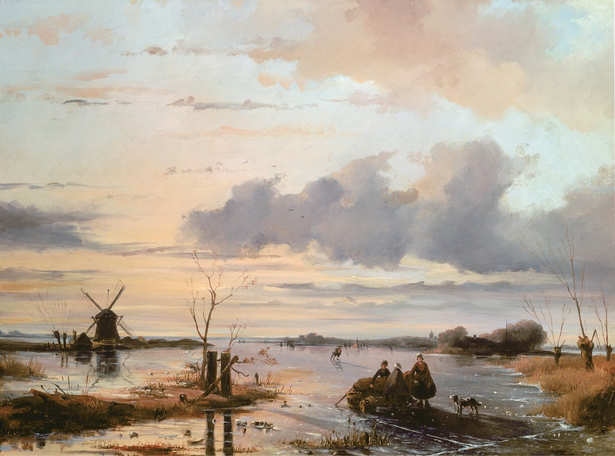 Laatste winter in Nederland door Nicholas Jan Roosenboom