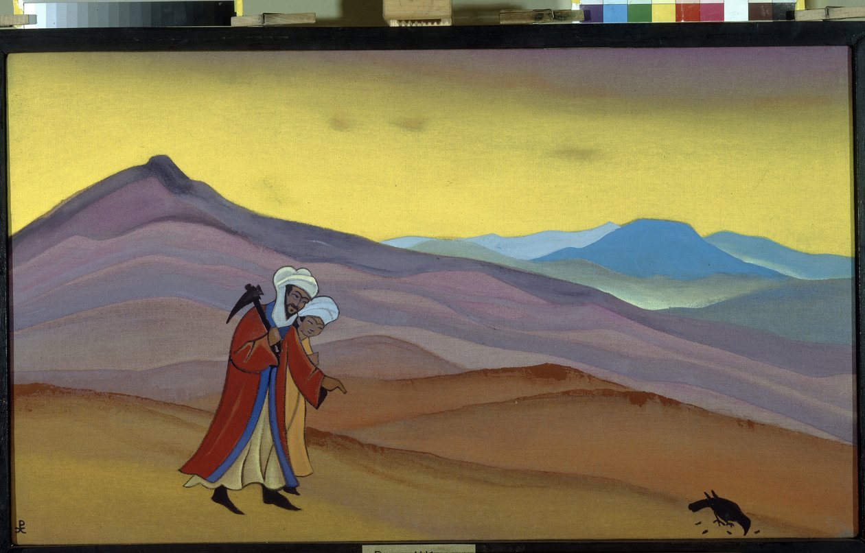 Khosrow en Shirin door Nicholas Roerich