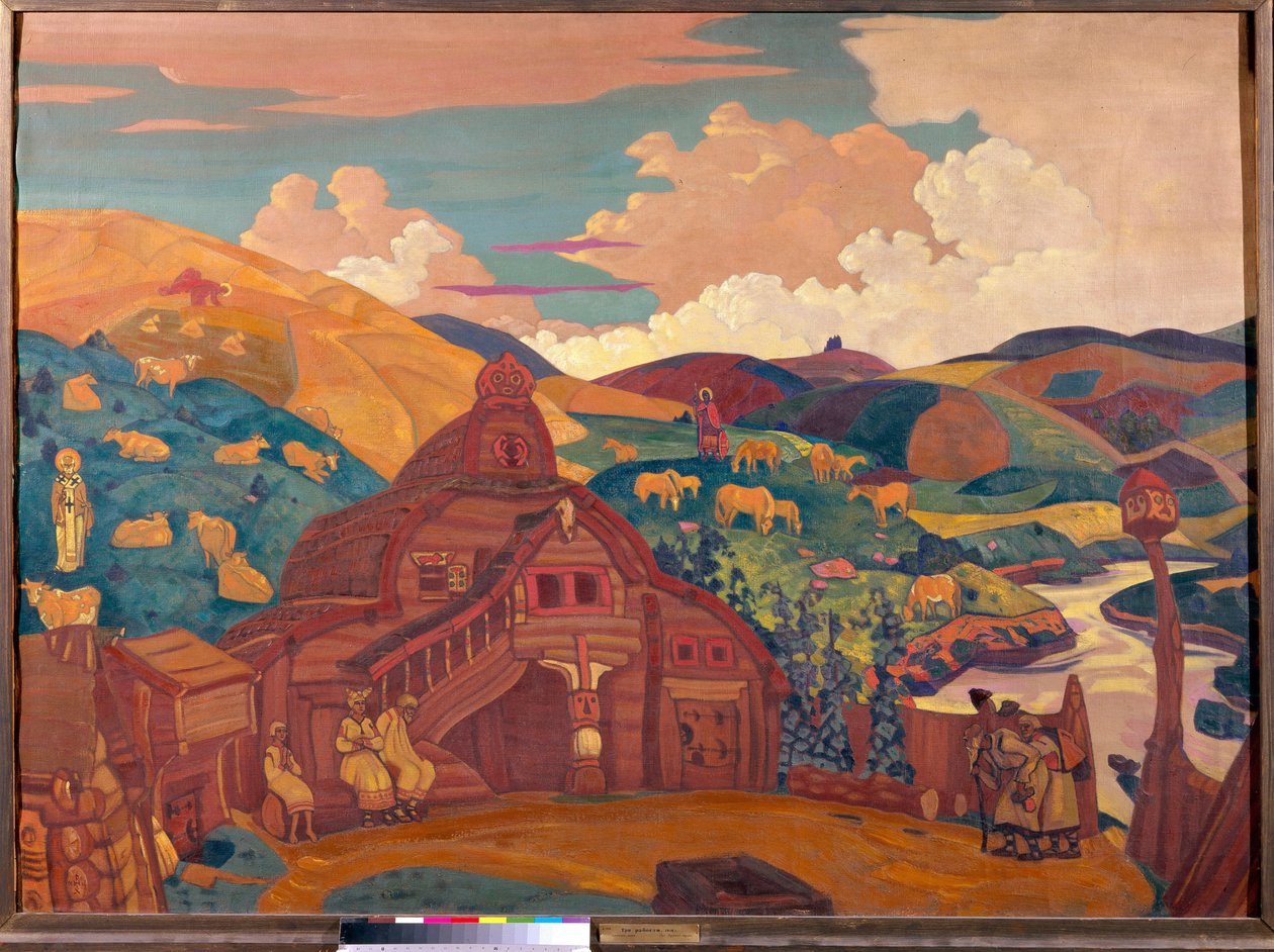 De drie vreugden door Nicholas Roerich