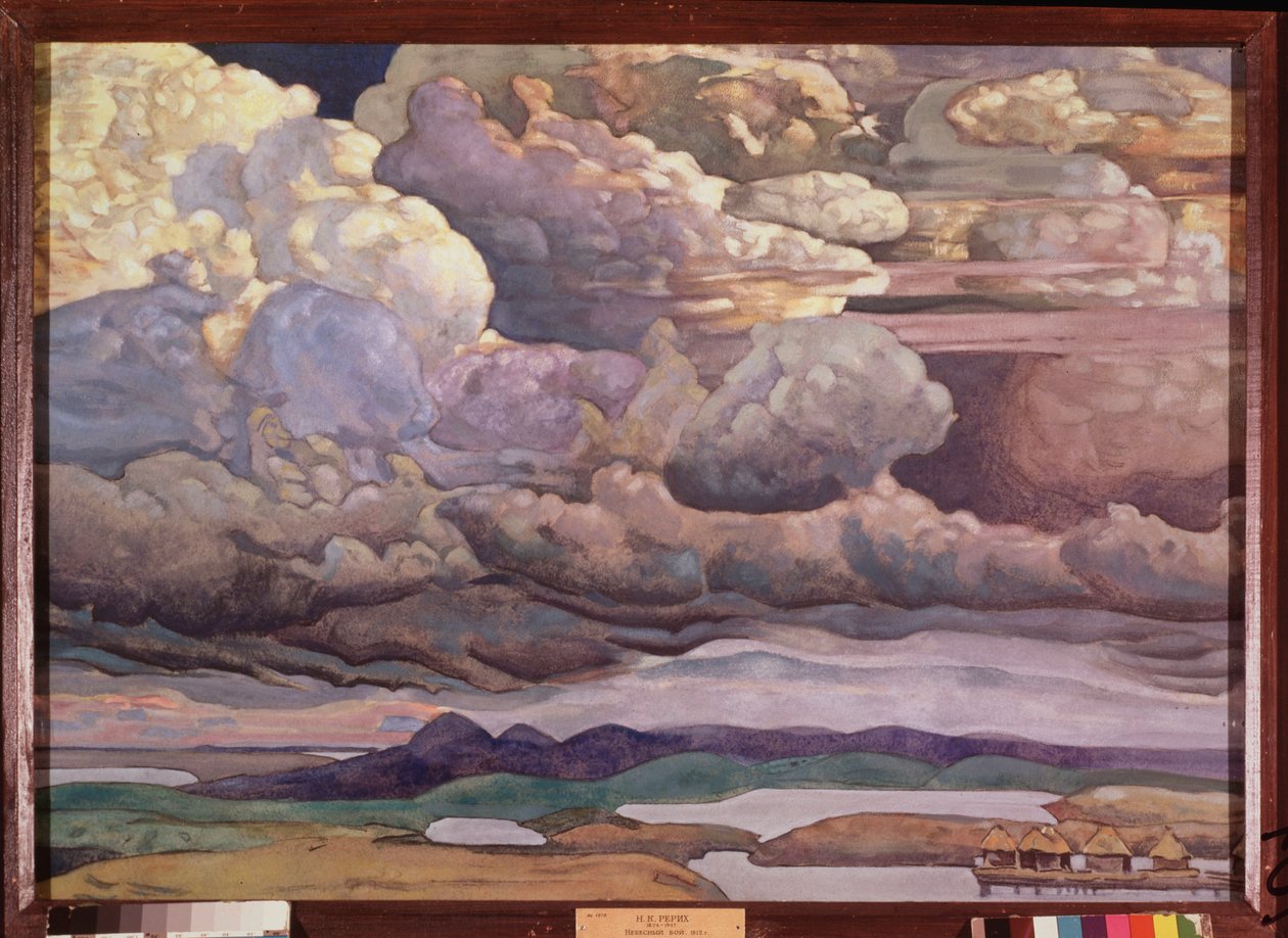 Luchtfoto door Nicholas Roerich