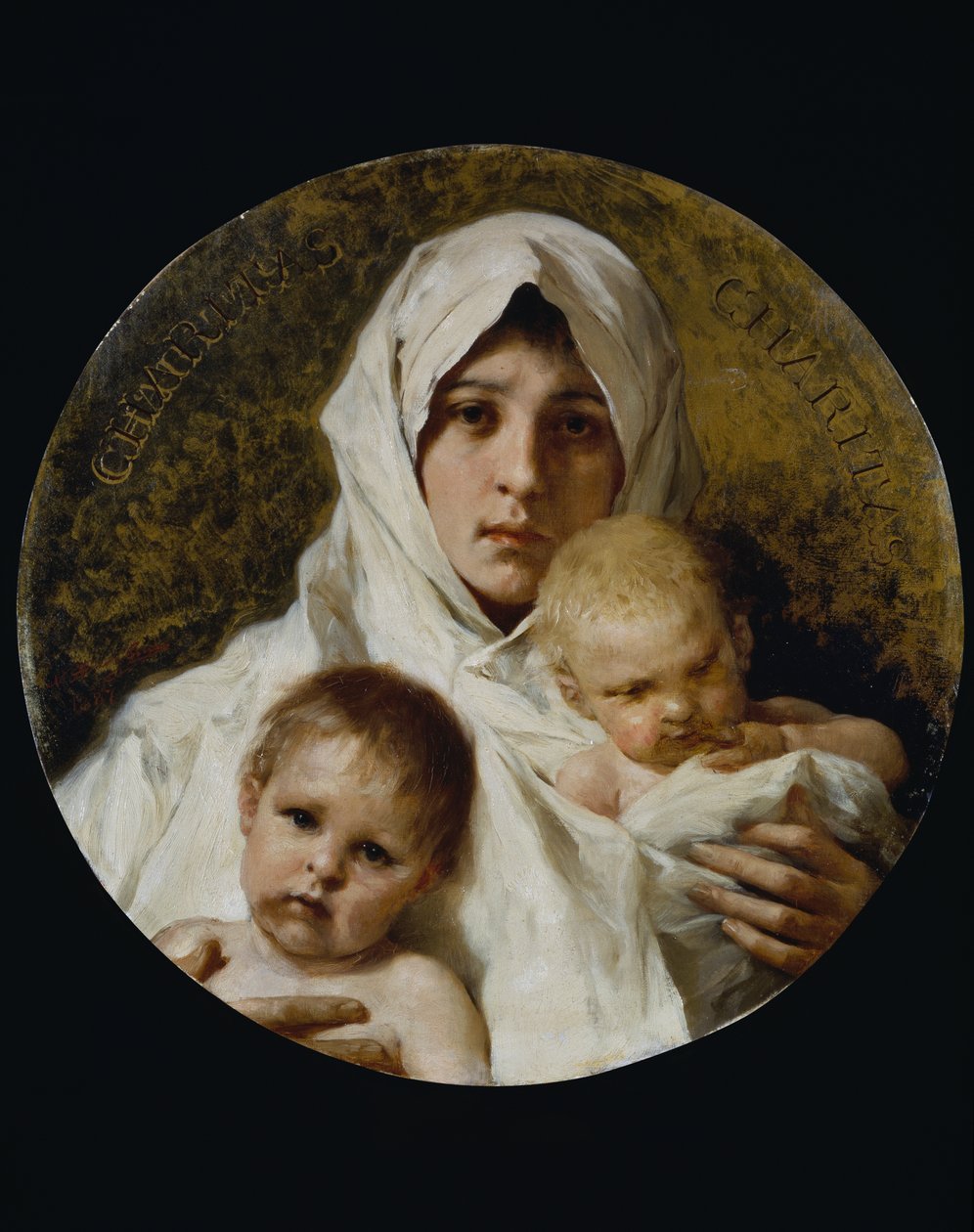 Liefdadigheid door Nicolo Barabino