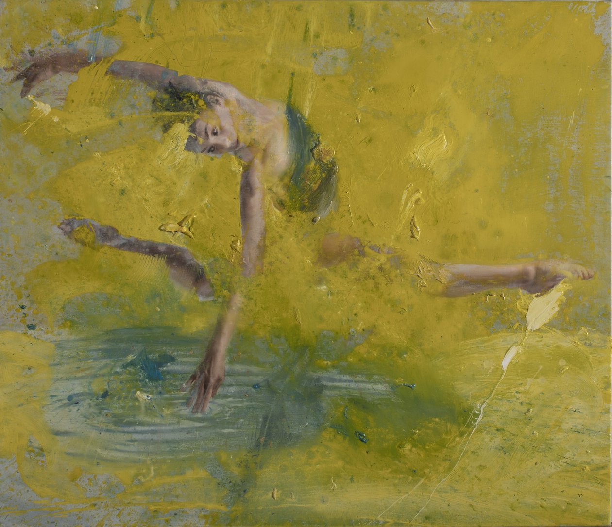 Ballerina op zee, 2021 door Nicola Pucci