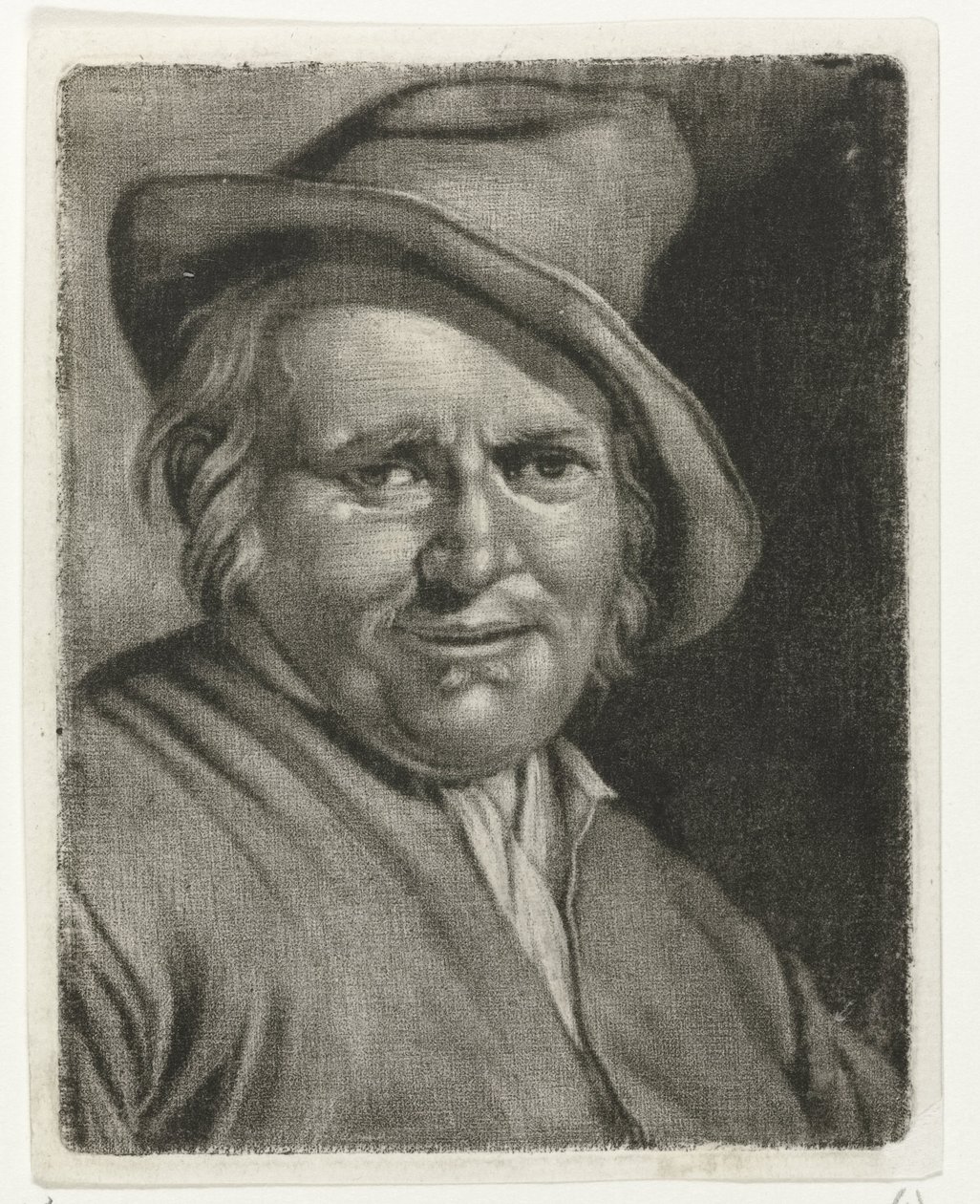 Portret van Japick van Leyden door Nicolaas Verkolje