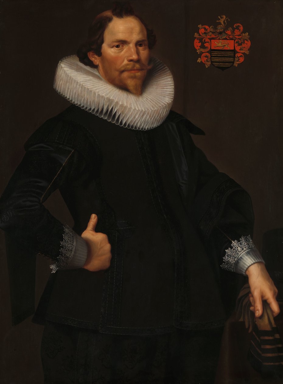 Portret van Pieter van Son (ca. 1590-1654) door Nicolaes Eliasz Pickenoy (attributed to)