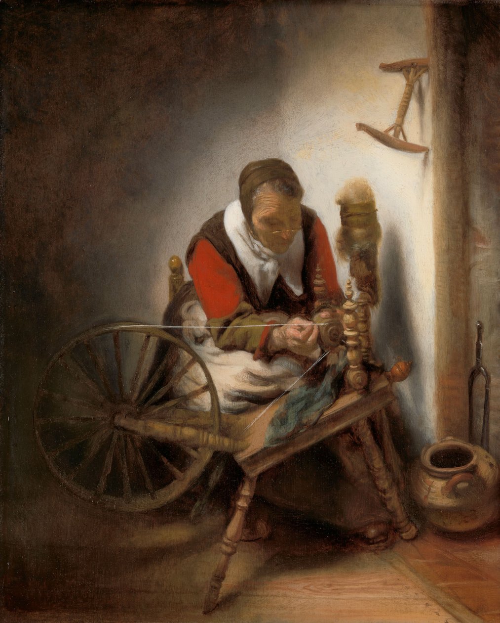  door Nicolaes Maes