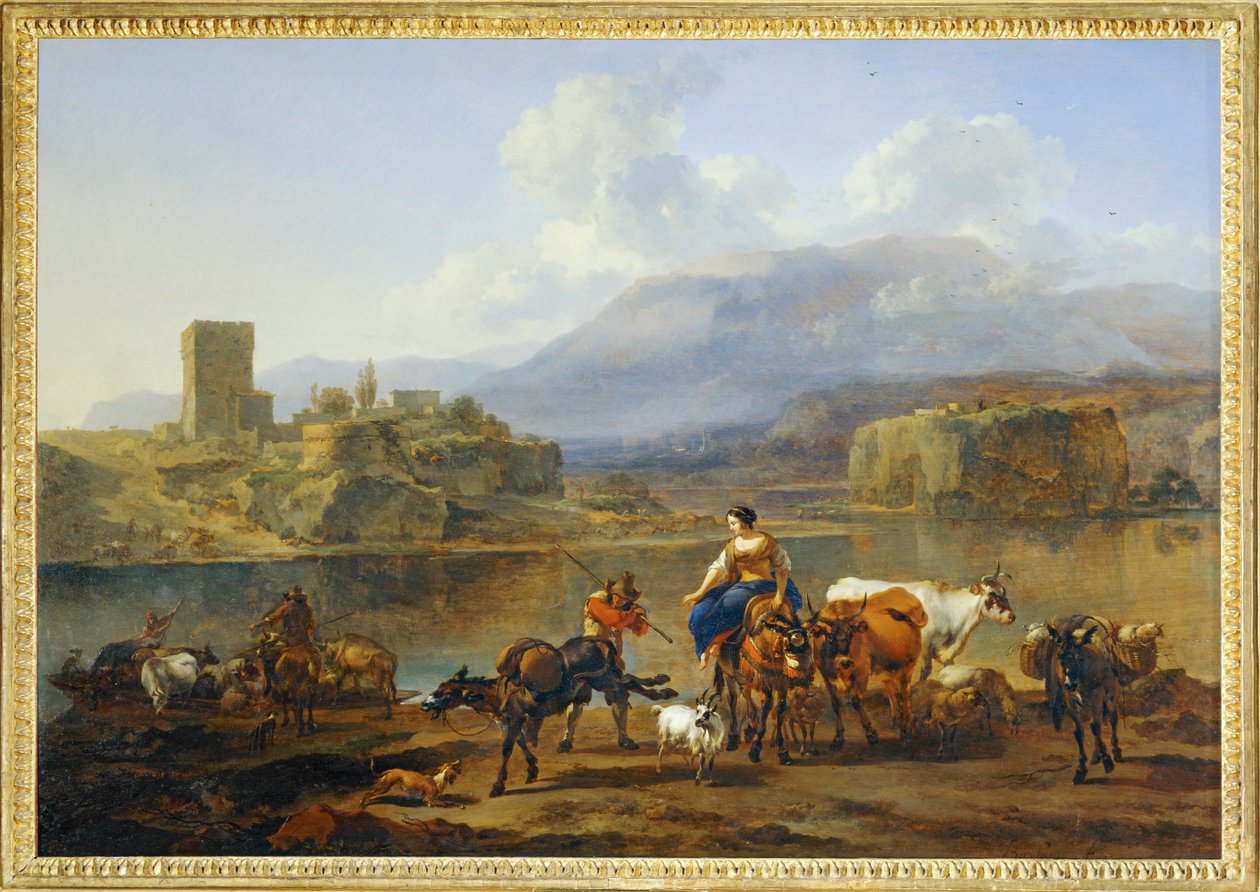 De bac ... door Nicolaes Pietersz. Berchem