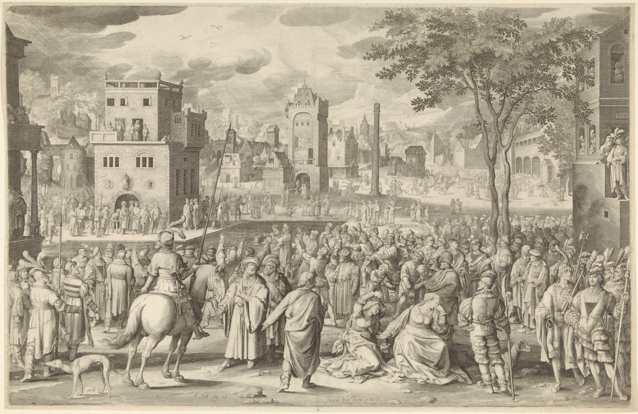 Ecce Homo door Nicolaes de Bruyn
