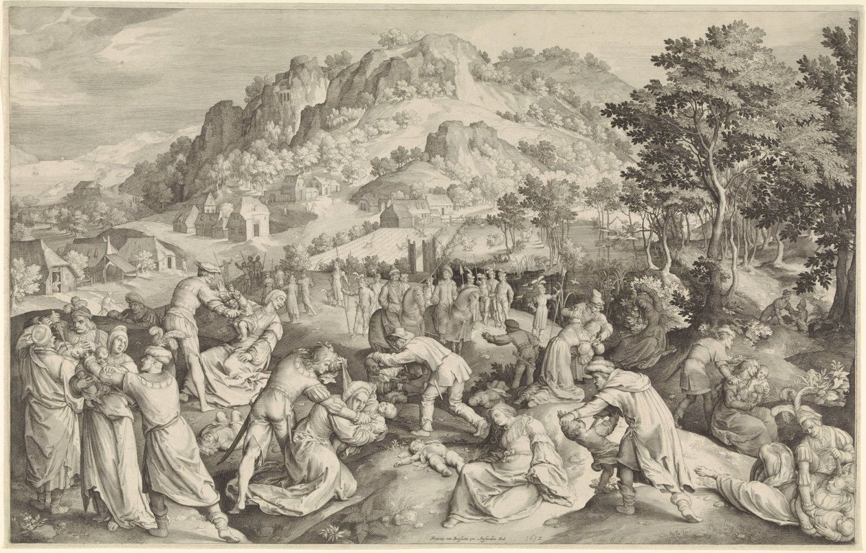 Kindermoord van Bethlehem door Nicolaes de Bruyn