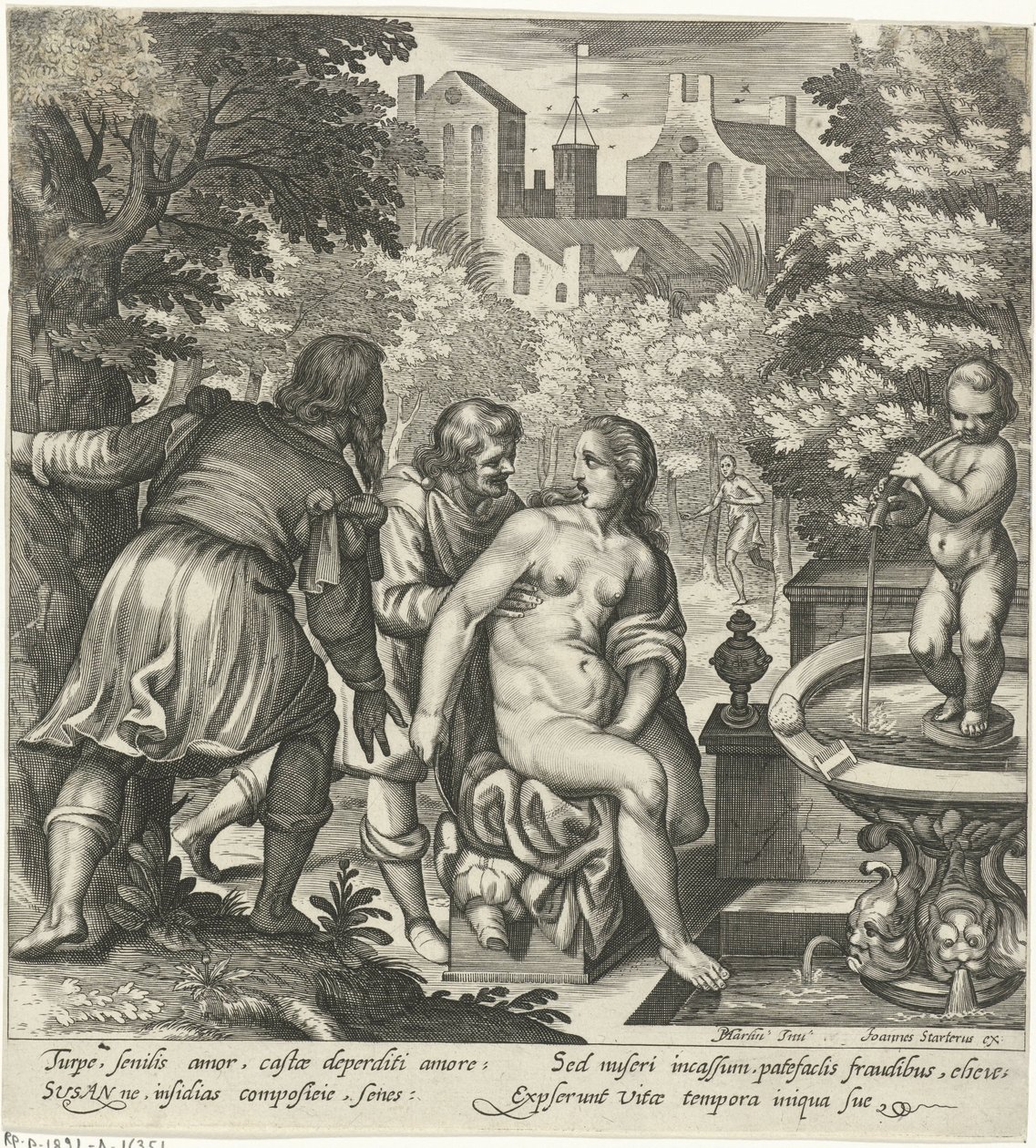 Susanna en de ouderlingen door Nicolaes van Geelkercken
