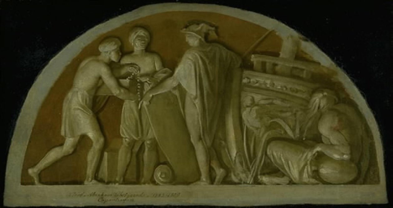 Aziatische handel door Nicolai Abildgaard