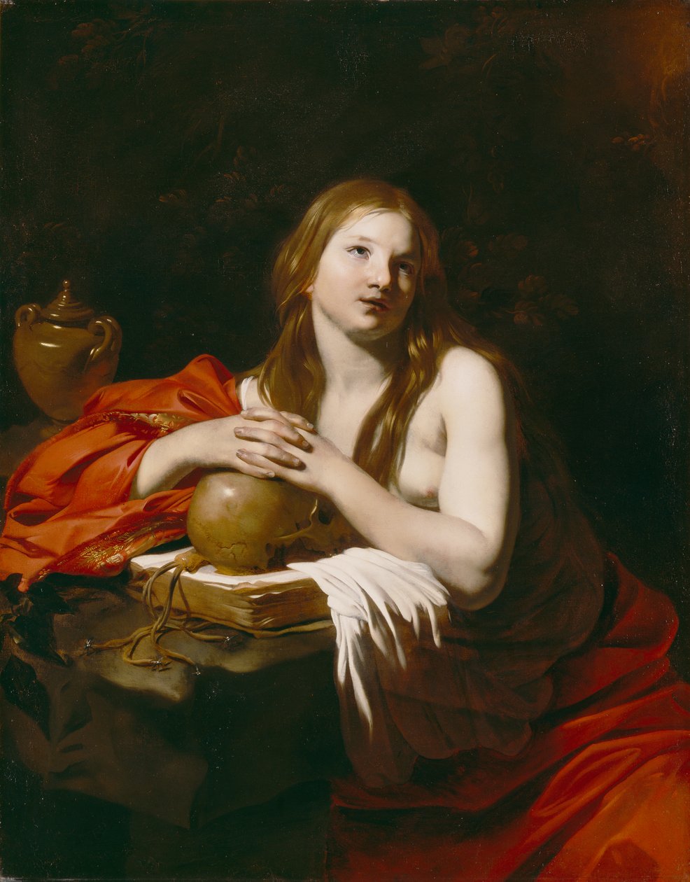 De Berouwvolle Magdalena, c.1625 door Nicolas Regnier