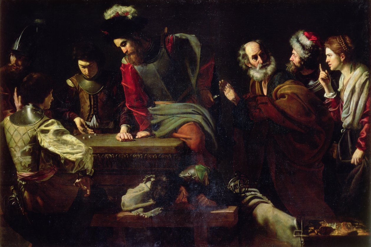 De verloochening van St. Peter door Nicolas Tournier