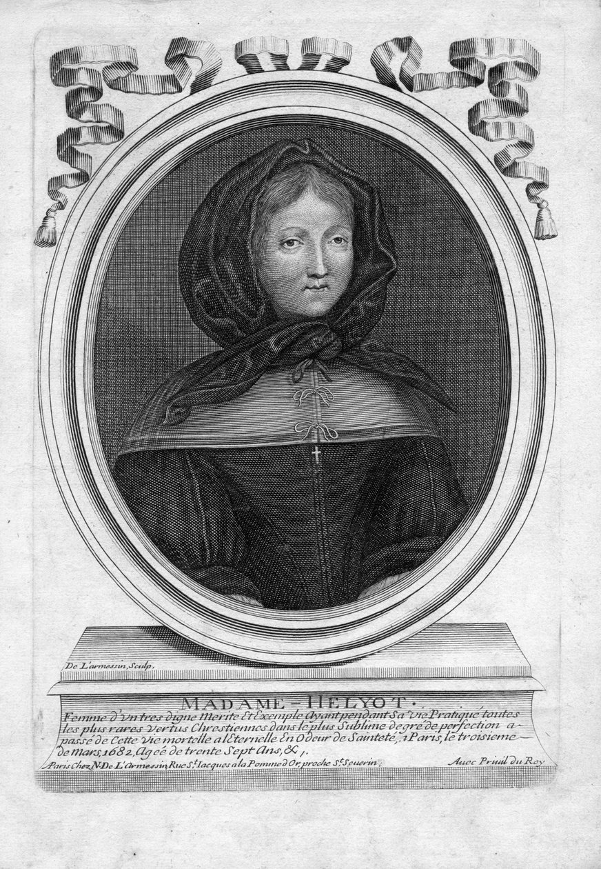 gegraveerd portret door Nicolas de Larmessin