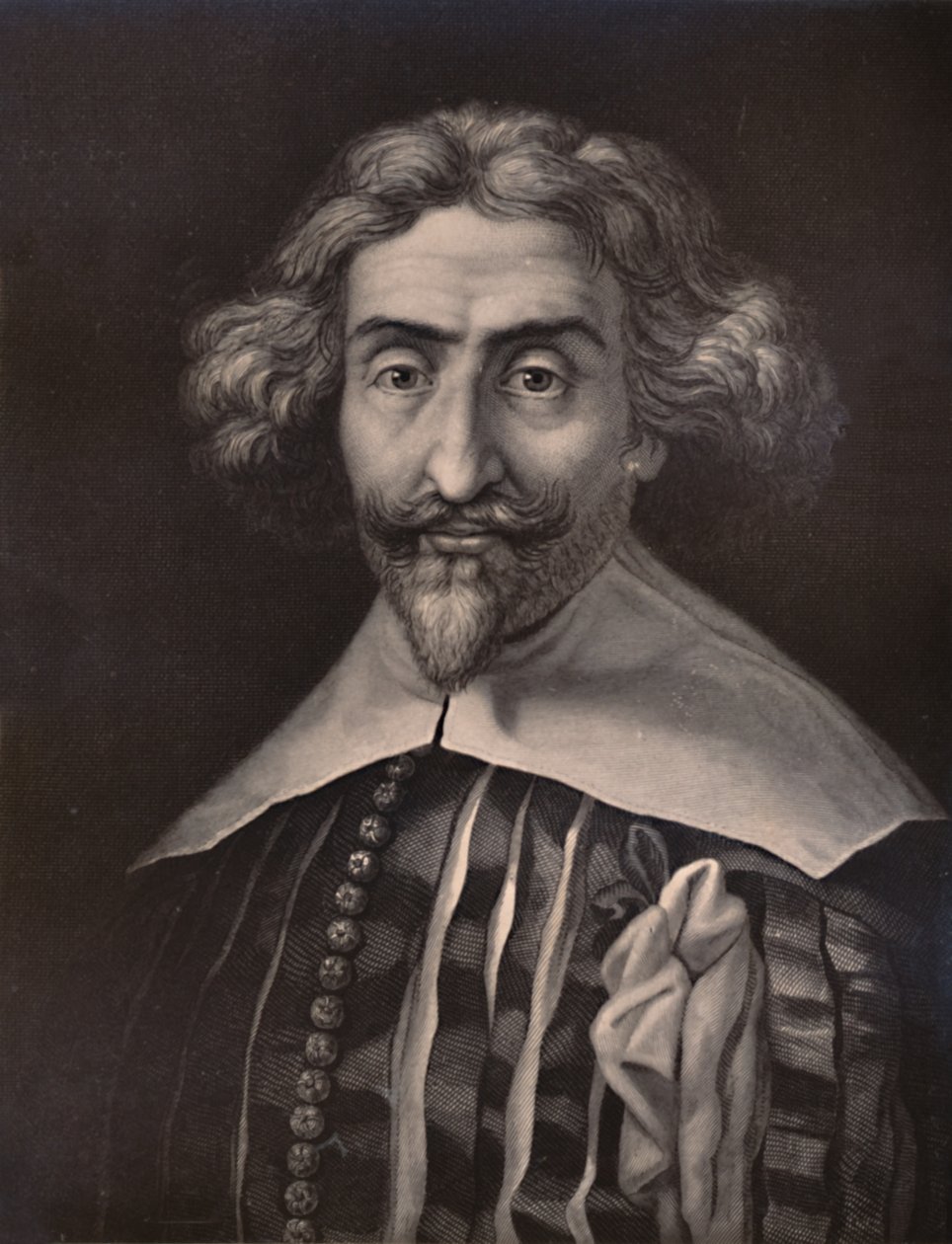 Miguel de Cervantes, Spaanse auteur, 19e eeuw 1894 door Nicolas Auguste Leisnier