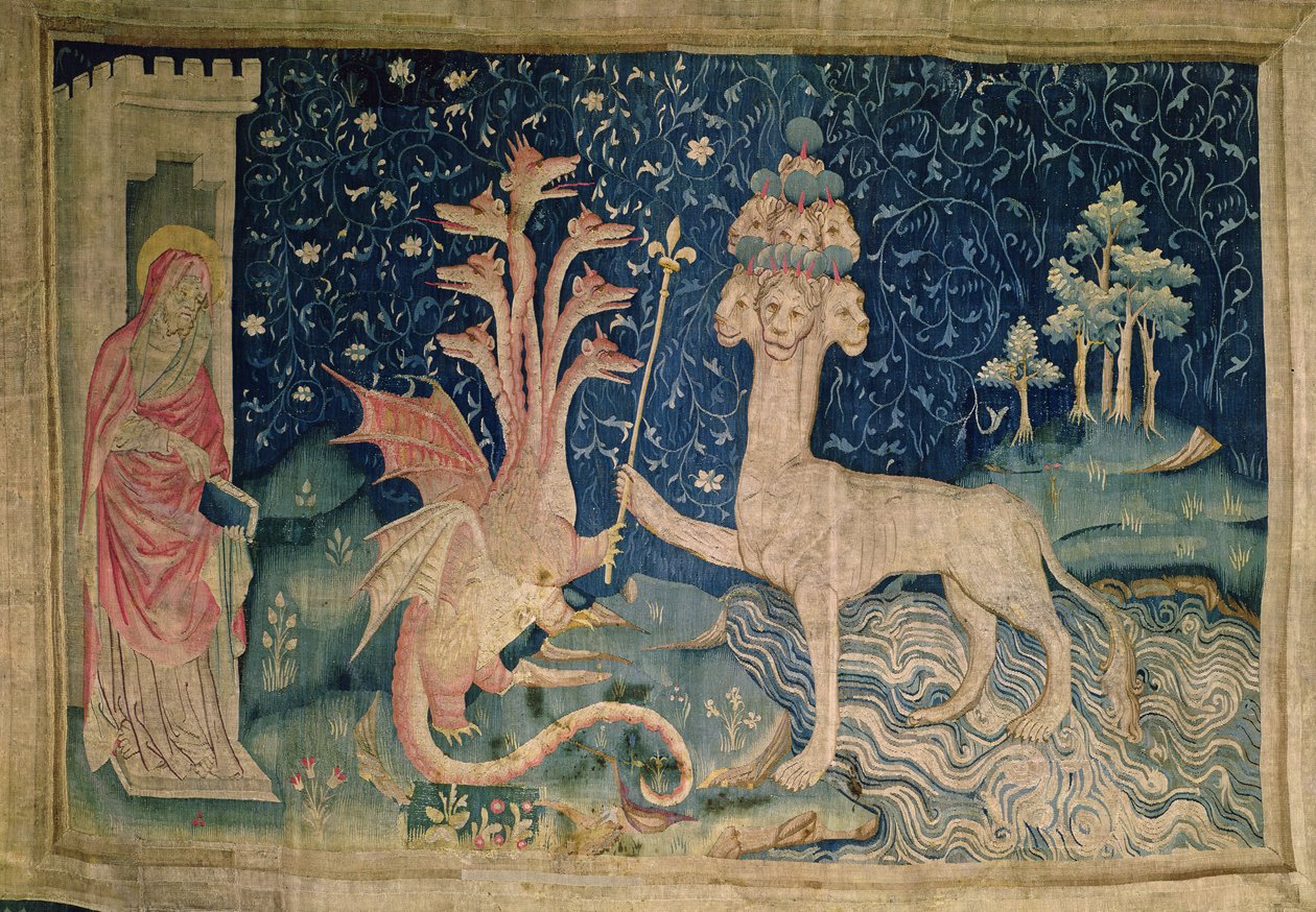 Het beest uit de zee met zeven hoofden en tien kronen, nr. 40 uit 