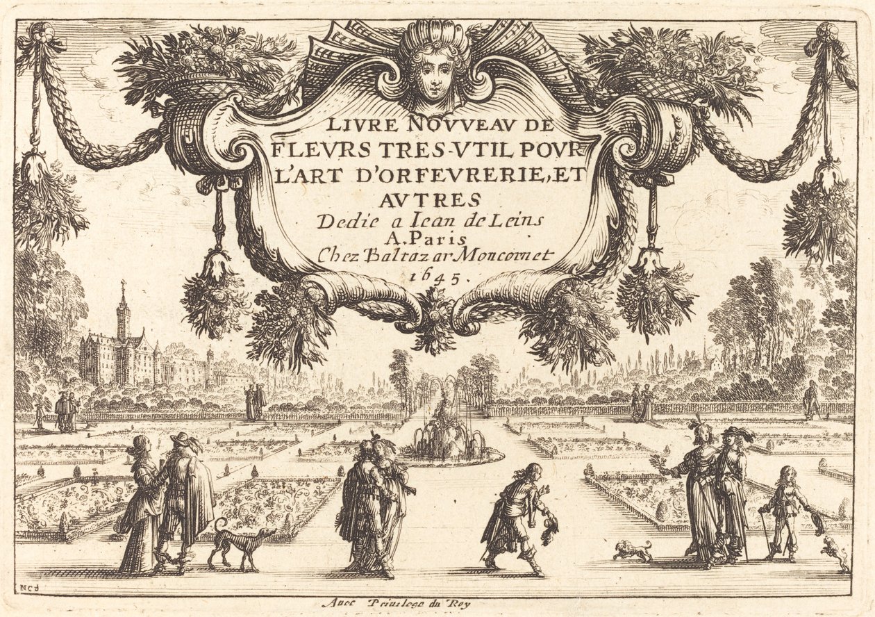 Titelpagina door Nicolas Cochin after Balthasar Moncornet