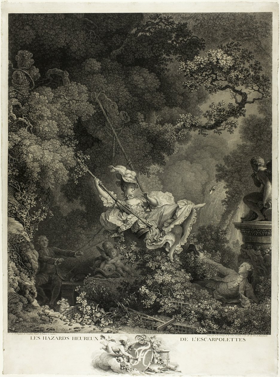 Het gelukkige ongeluk van de schommel door Nicolas Delaunay