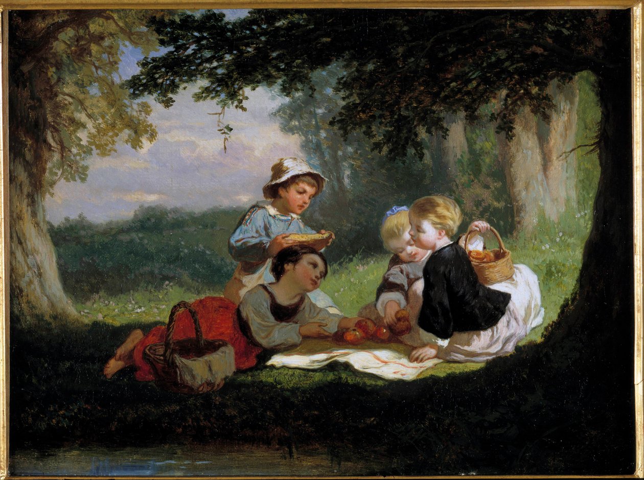 Le gouter champetre door Nicolas Edward Gabe