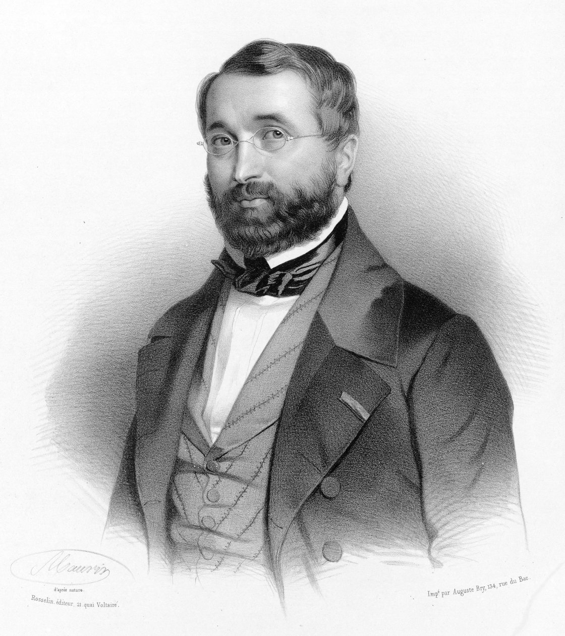 Adolphe Adam door Maurin door Nicolas Eustache Maurin