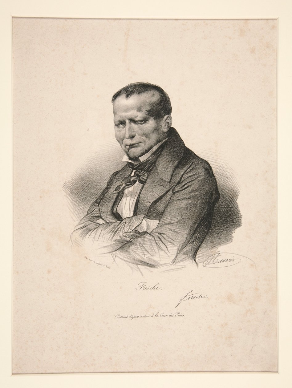 Fieschi door Nicolas Eustache Maurin