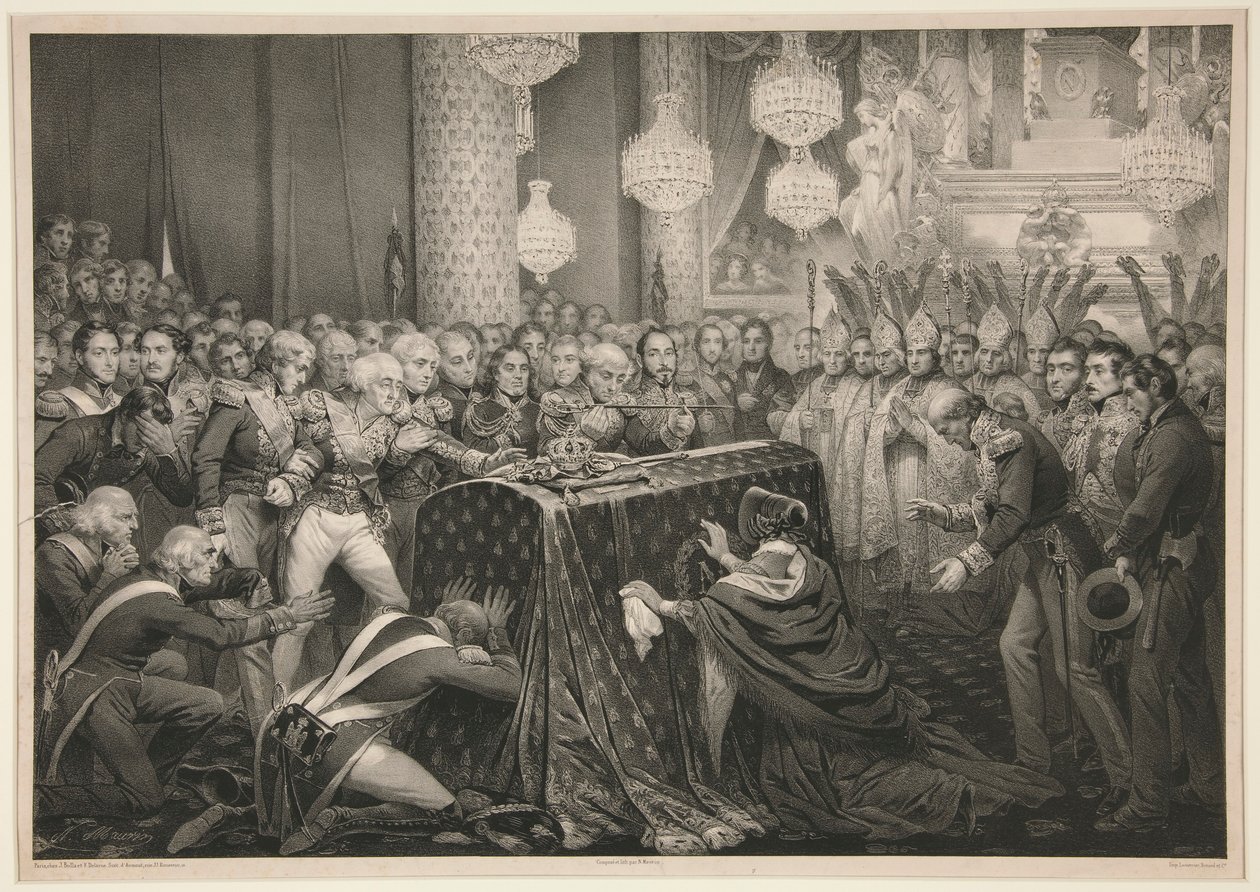 De Resten van de door Nicolas Eustache Maurin