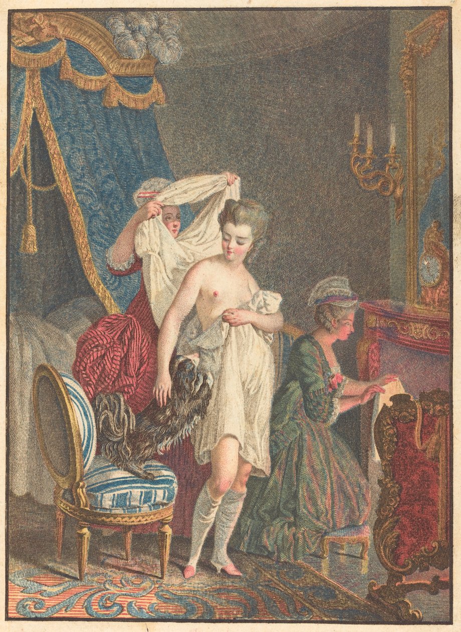 Le Lever door Nicolas Francois Regnault