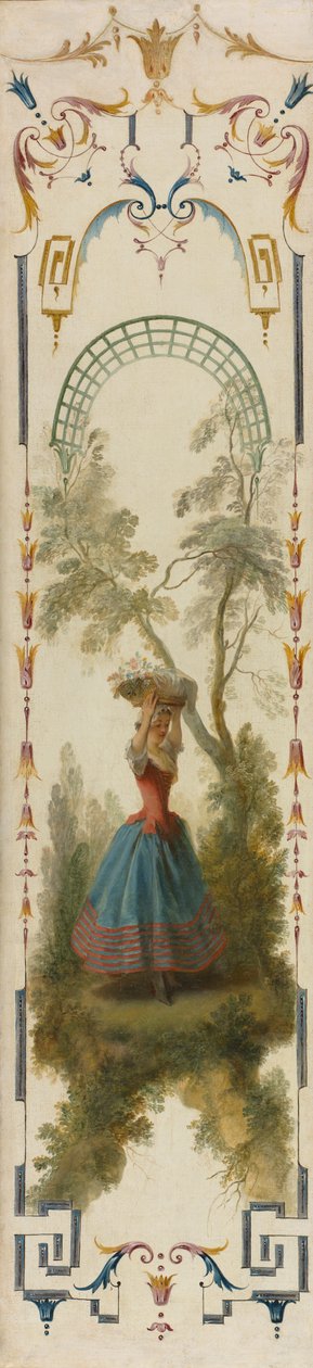 Tuinbouw door Nicolas Lancret