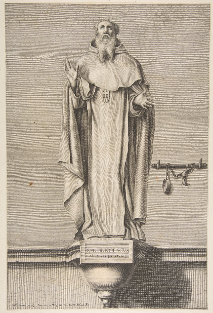 St. Peter Nolscus door Nicolas Pitau