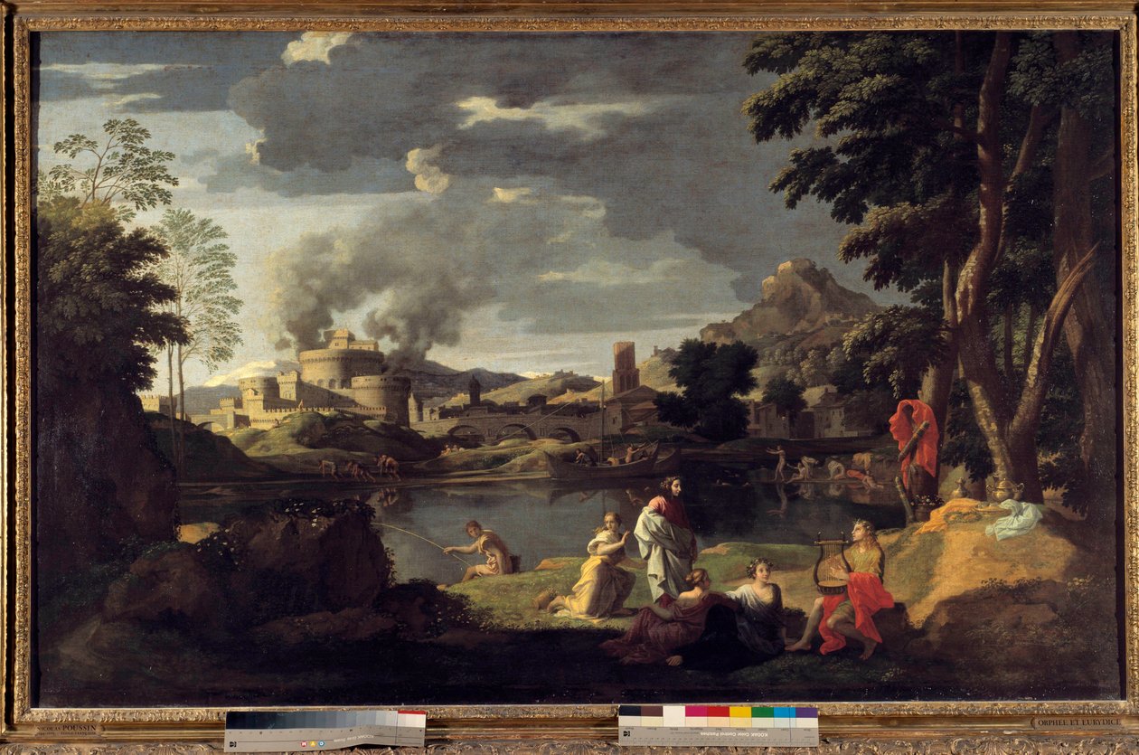 Orpheus en Eurydice door Nicolas Poussin