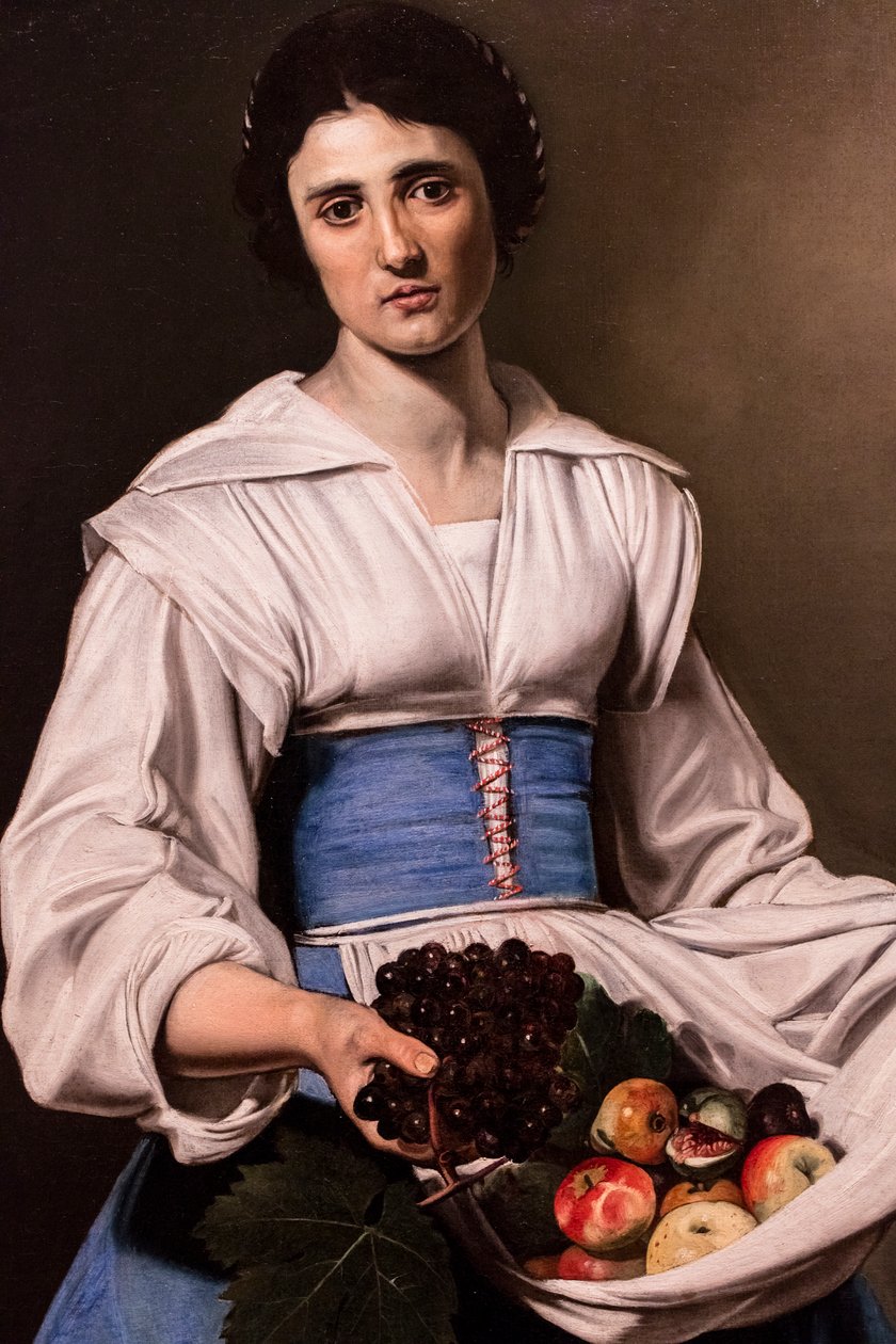 De vruchten van de herfst, detail, ca. 1630 (olieverf op doek) door Nicolas Tournier