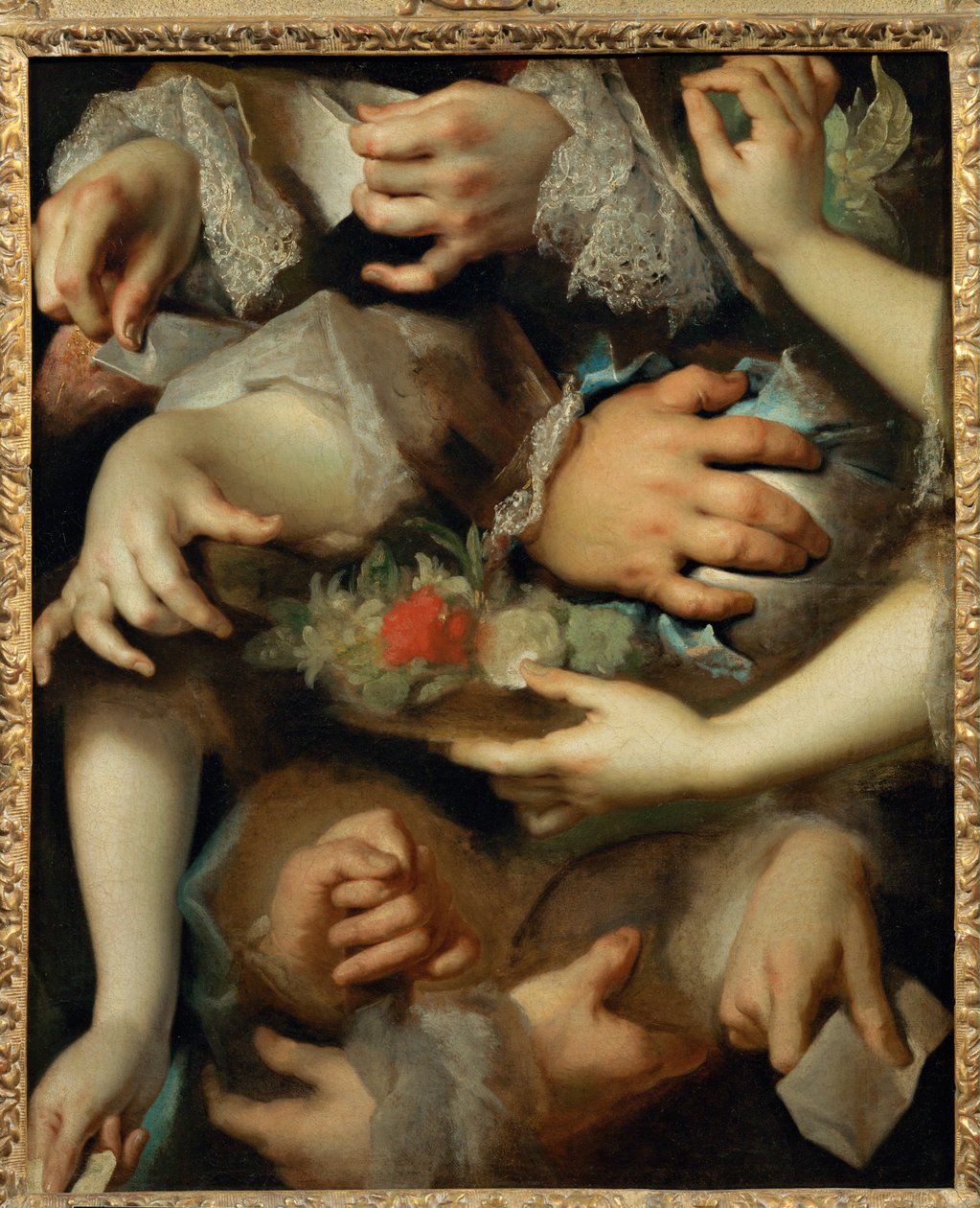 Studie van handen c.1715 ... door Nicolas de (workshop) Largilliere