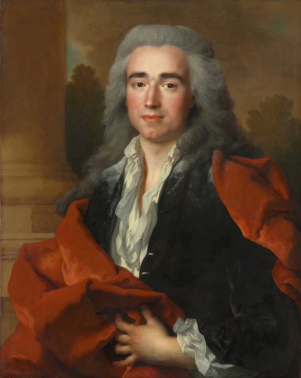 Portret van Anne Louis Goislard de Montsabert, graaf van Richbourg-le-Toureil door Nicolas de Largillière