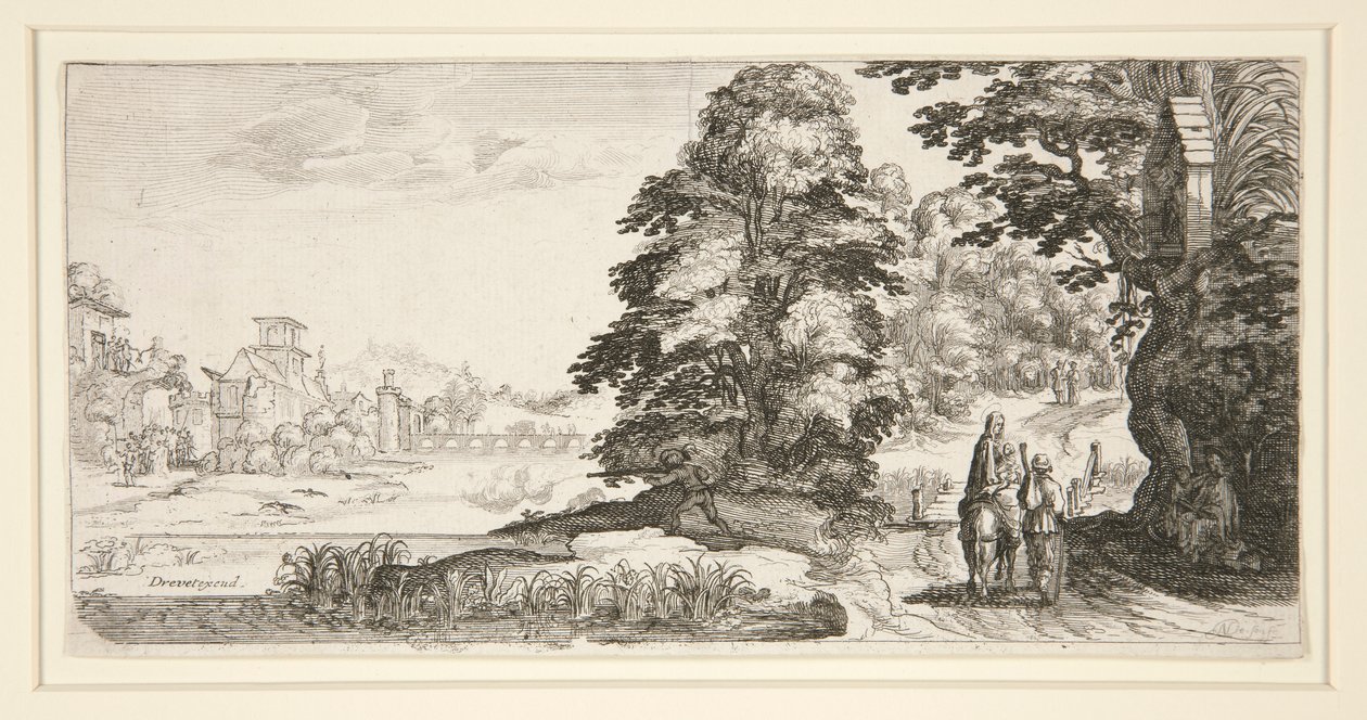 De vlucht naar Egypte door Nicolas de Son