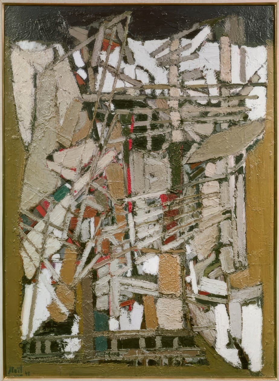 Eerbetoon aan Piranesi door Nicolas de Staël