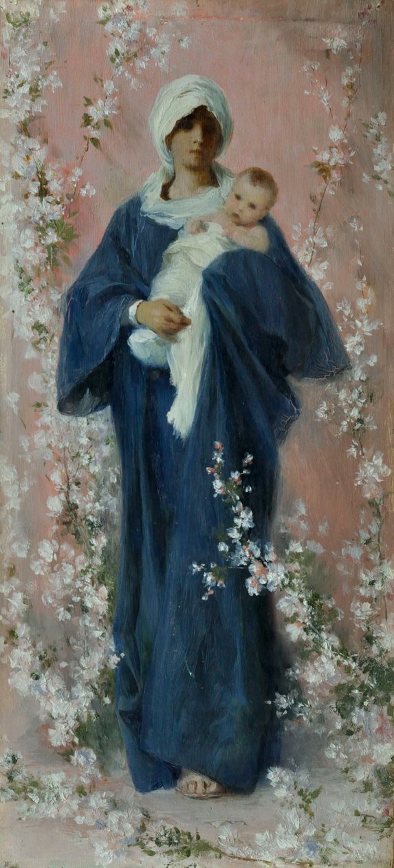Lente Madonna door Nicolo Barabino