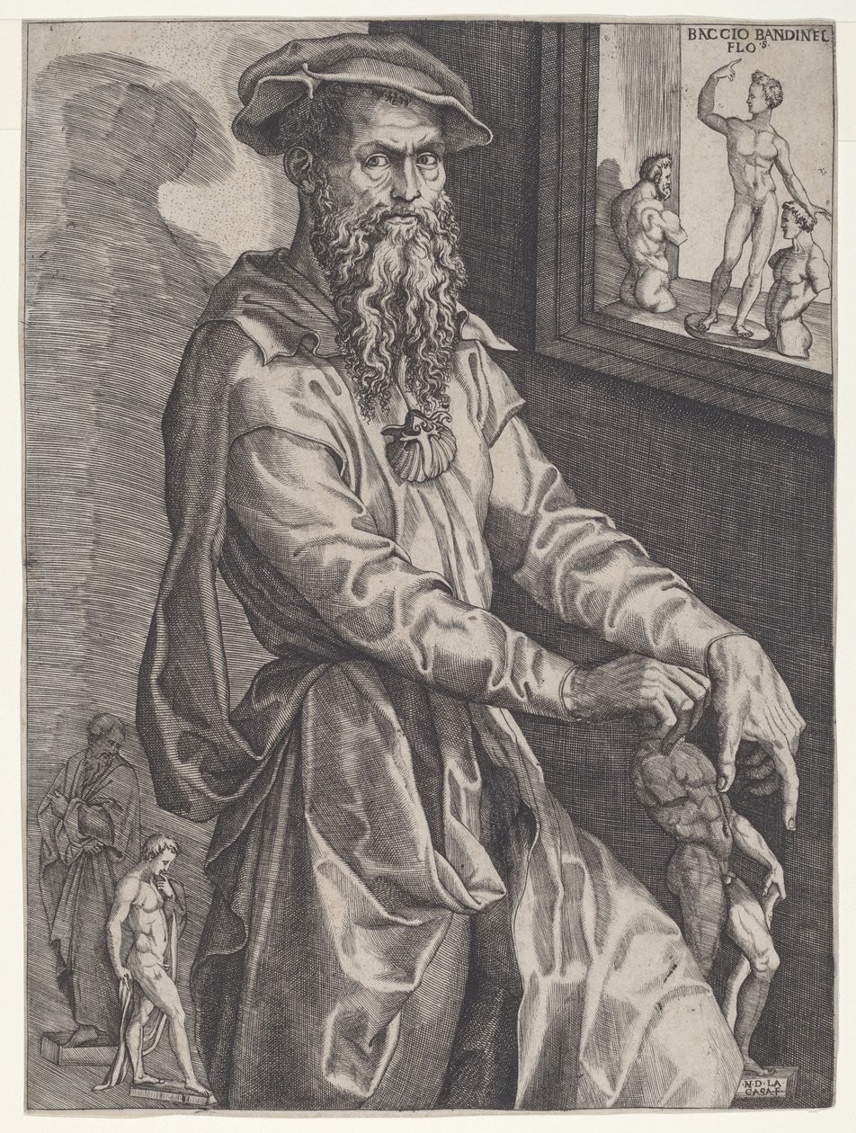 Baccio Bandinelli door Nicolo della Casa