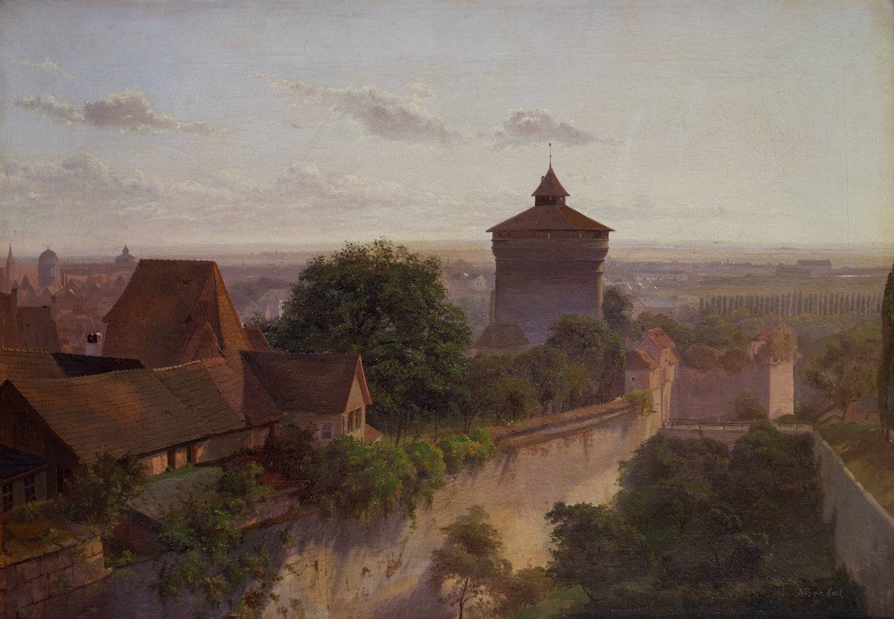 Heidenturm, Neurenberg door Niels Anders Bredal