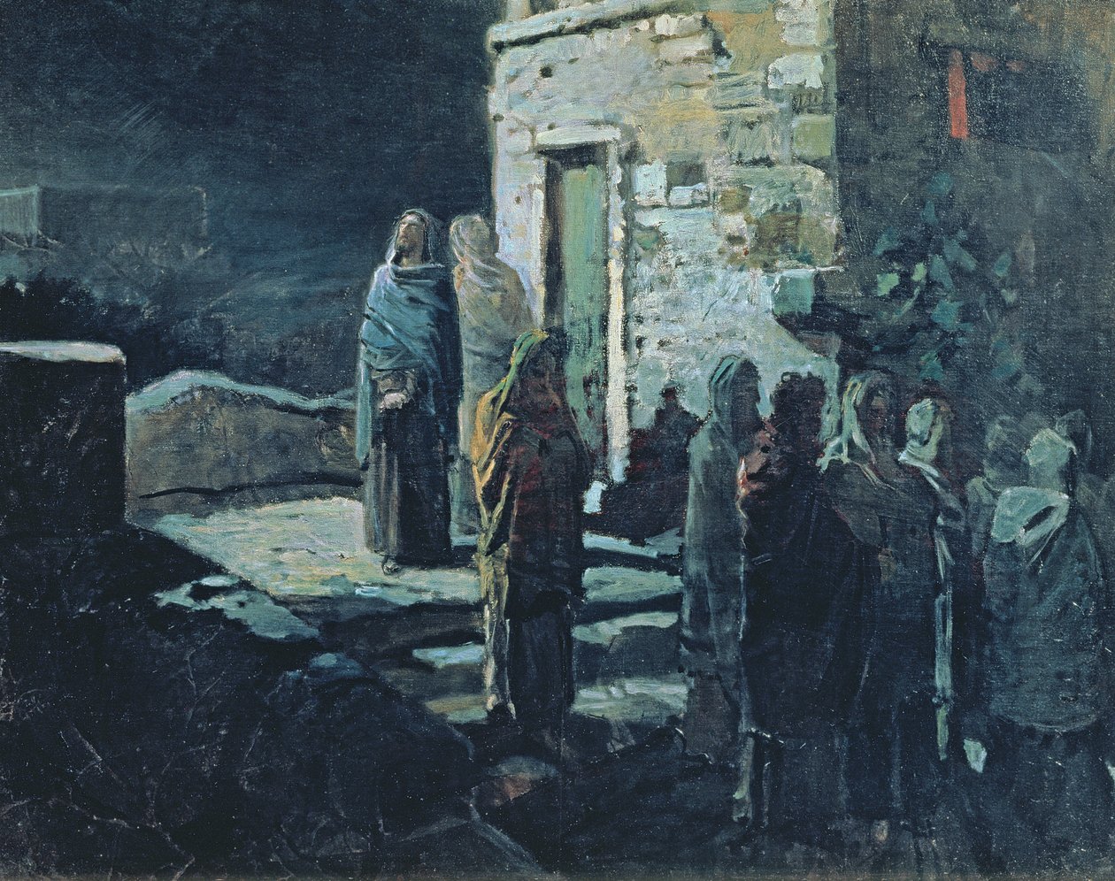 Christus na het Laatste Avondmaal in Gethsemane, 1888 door Nikolai Nikolajevitch Gay