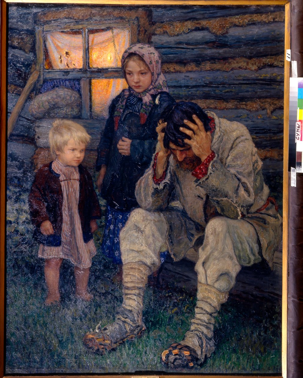 Rouw door Nikolai Petrovich Bogdanov Belsky