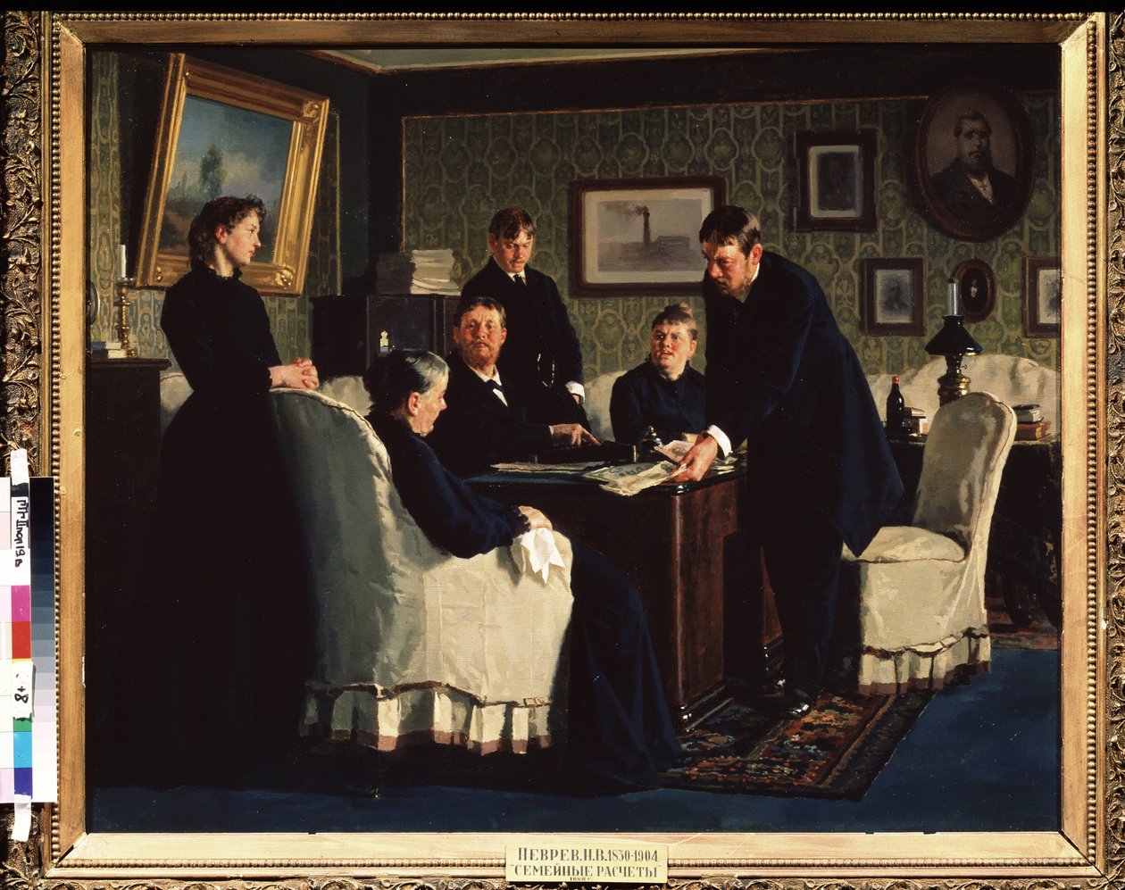 De familie rekeningen door Nikolai Vasilievich Nevrev