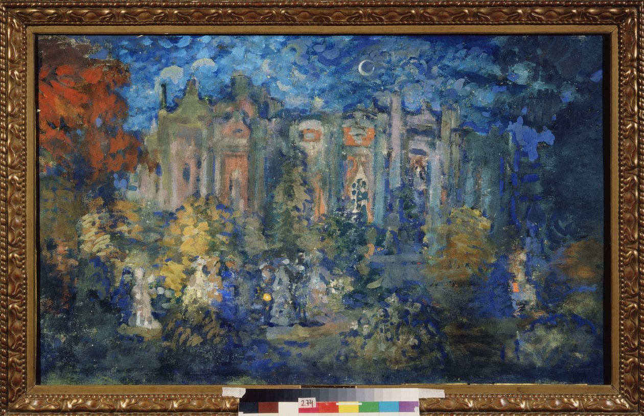 Nachtelijk feest door Nikolaj Nikolaevic Sapunov