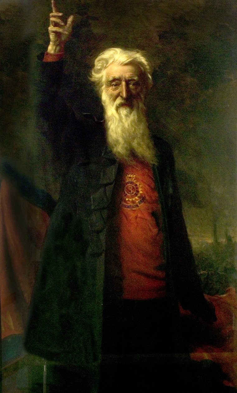 Generaal William Booth, oprichter van het Leger des Heils door Noel Denholm Davis