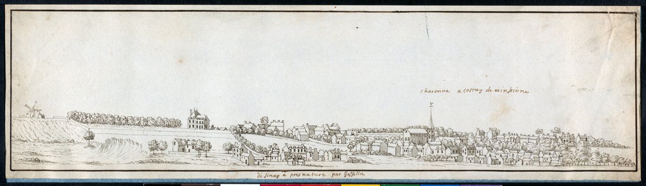 Charonne, ca. 1677 door Noel Gasselin