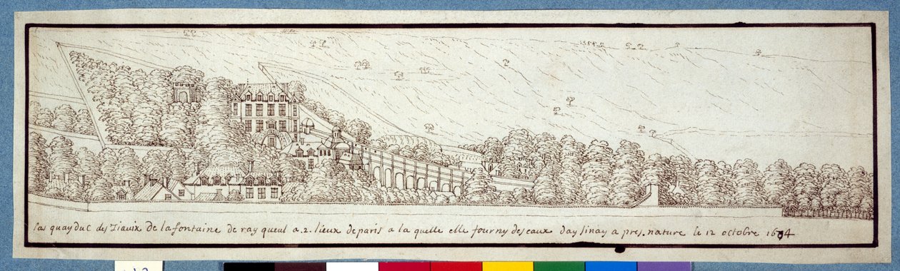 Het aquaduct bij Arcueil door Noel Gasselin