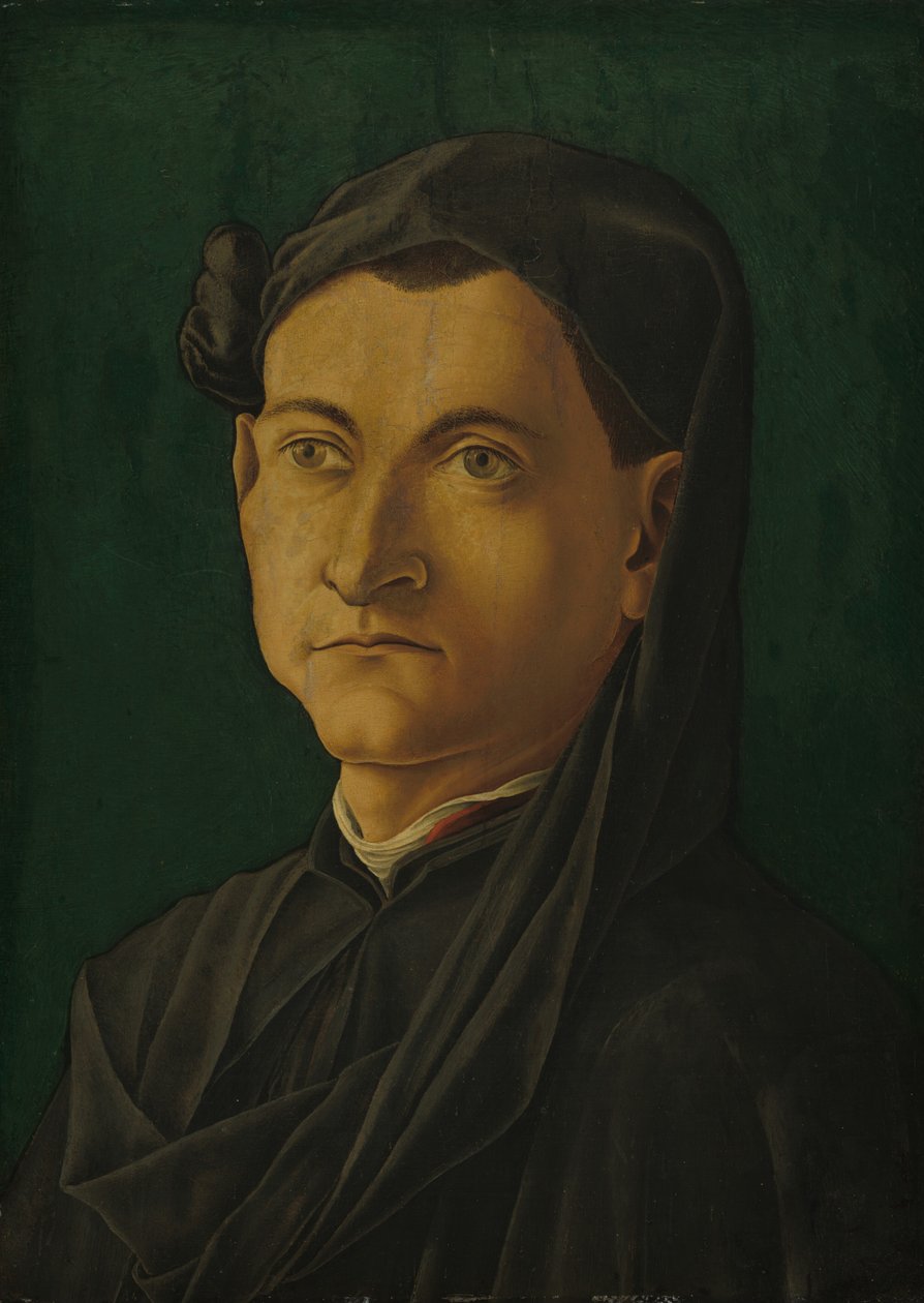 Portret van een man door North Italian 15th Century